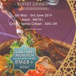 CITA RASA WARISAN BUFFET DINNER PROMOTION 2019 AT ICONIC HOTEL PENANG