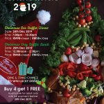 WONDERFUL CHRISTMAS PROMOTIONS 2019 AT THE STRAITS CAFÉ & LOUNGE @ IXORA HOTEL PERAI PENANG